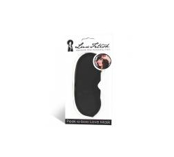  Lux Fetish Peek-a-boo Love Mask Black 